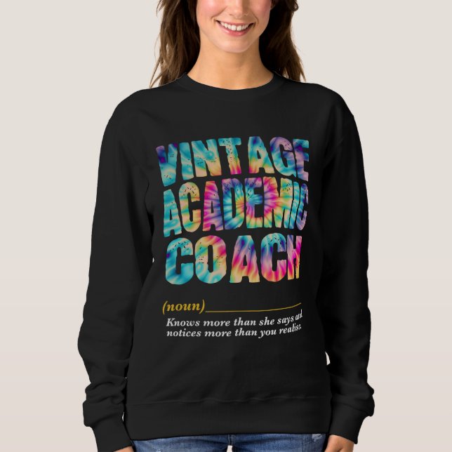 Academic Coach Appreciation Week Back to School  1 T Shirt (Framsida)