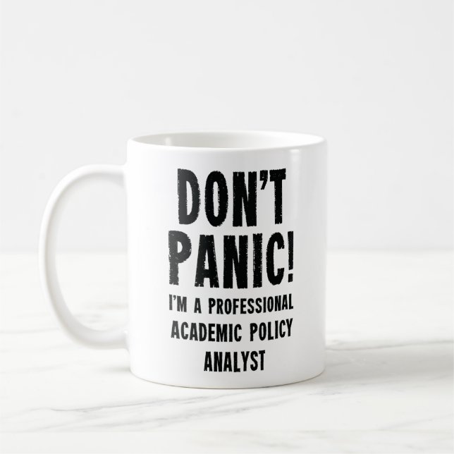 Academic Policy Analyst Kaffemugg (Vänster)