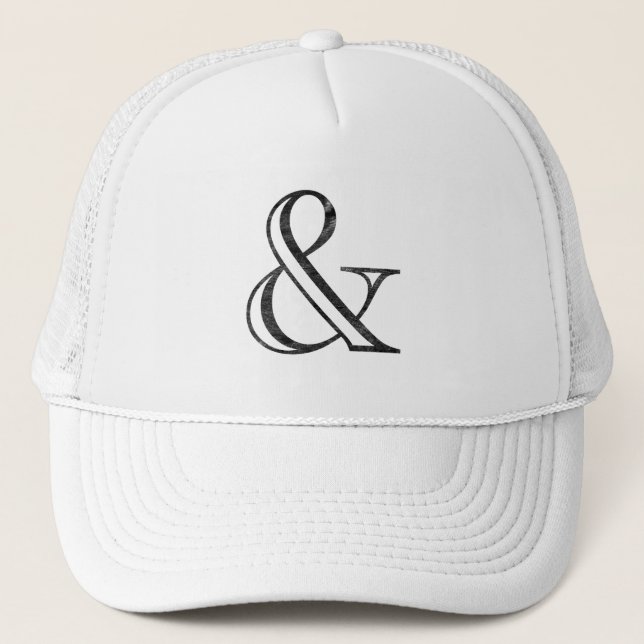 Academy Gravyr Ampersand Svart Keps (Framsida)