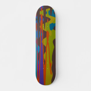 Academy Ridge Lava Mini Skateboard Bräda 18,5 Cm