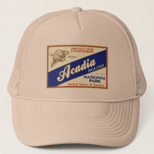 Acadia (bäver) truckerkeps