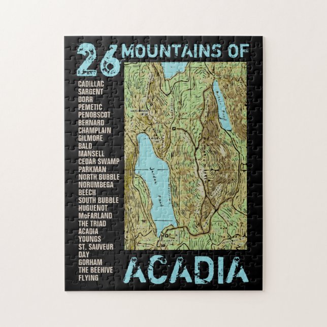 ACADIA KARTA PUSSEL (Vertikal)