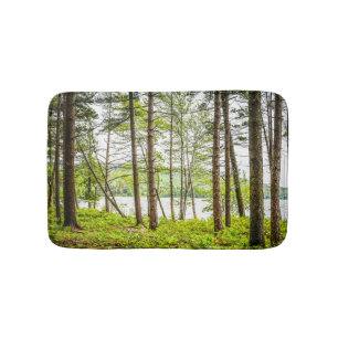 Acadia Maine Forest och Sjö Badrumsmatta