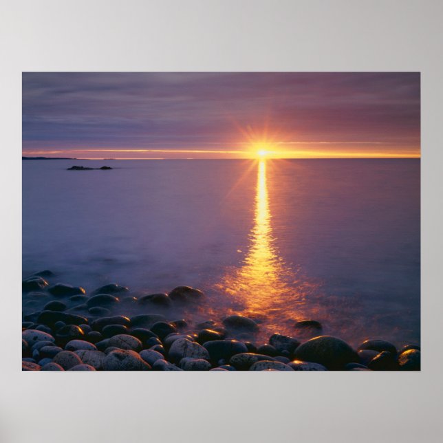 Acadia National Park |Atlanten Maine Poster (Framsidan)