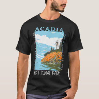 Acadia National Park Bar Harbor Maine T Shirt