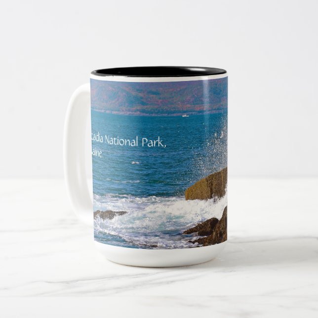 Acadia National Park Coffee Mugg (Framsida vänster)