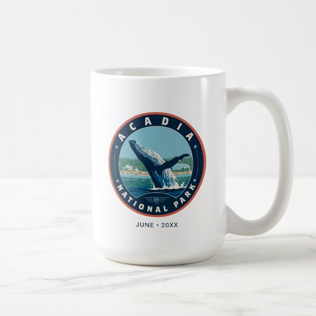 Acadia National Park Kaffemugg (Höger)