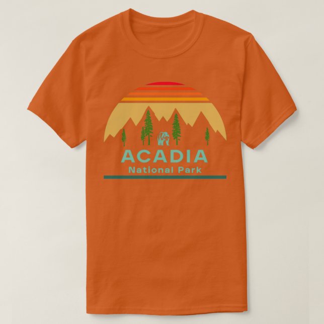 Acadia National Park Long TShirt 1 T Shirt (Design framsida)