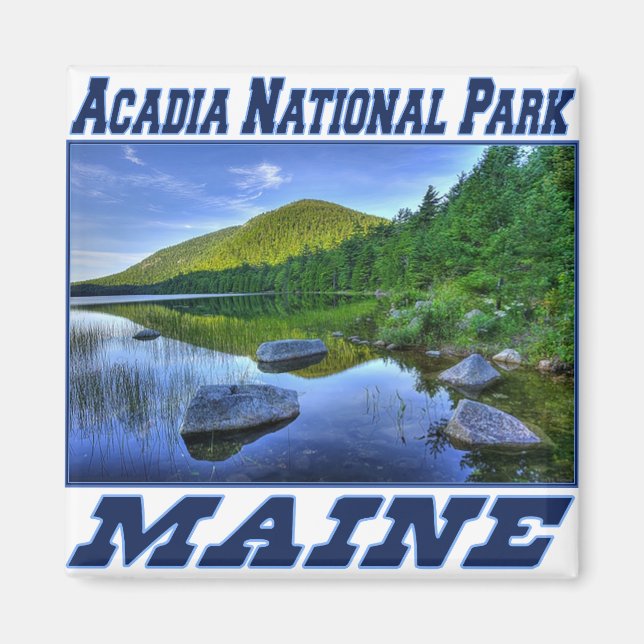 Acadia National Park - Maine Magnet (Framsidan)
