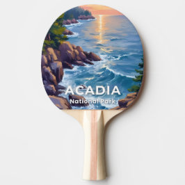 Acadia National Park | Maine Måleri Resa Konst Pingisracket