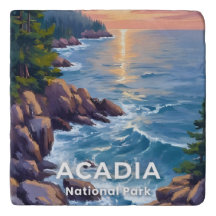 Acadia National Park | Maine Painting Travel Art
