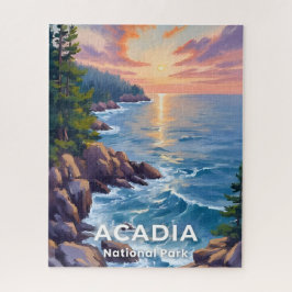 Acadia National Park | Maine Painting Travel Art Pussel