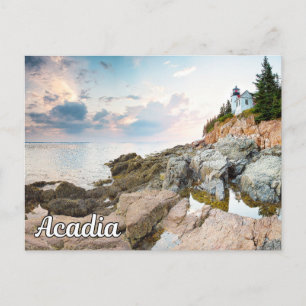 Acadia National Park, Maine, USA Helg Vykort