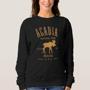 Acadia National Park Maine Usa Souvenir med slitna T Shirt