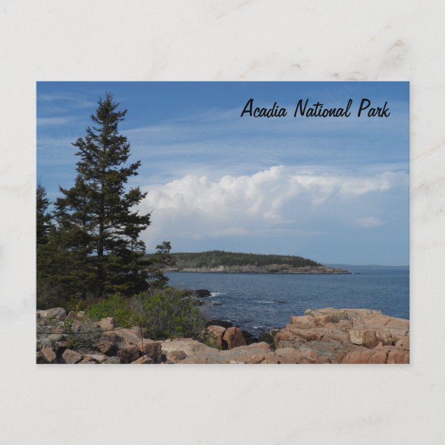Acadia National Park, Maine Vykort (Framsida)