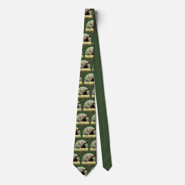 Acadia National Park (Moose) WT Tie Slips (Framsida)