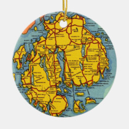 Acadia National Park - Mt Desert Is Ornament