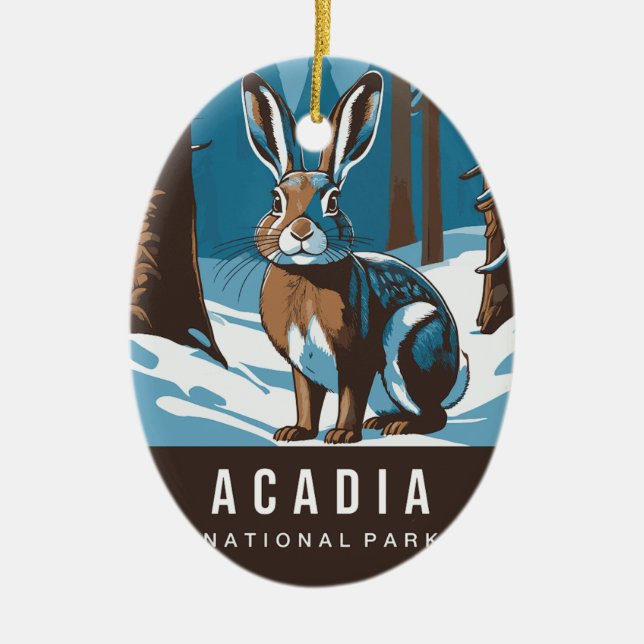 Acadia National Park Ornament  (Framsidan)
