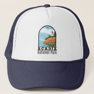 Acadia National Park Pub Harbour Lighthouse Maine Keps