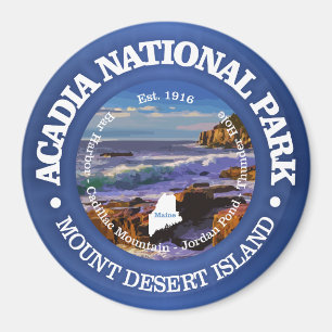 Acadia National Park (rd) 2 Magnet