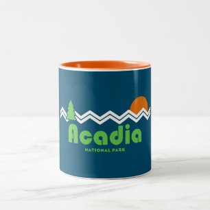 Acadia National Park Retro Två-Tonad Mugg