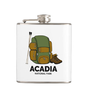 Acadia National Park-ryggsäck Fickplunta