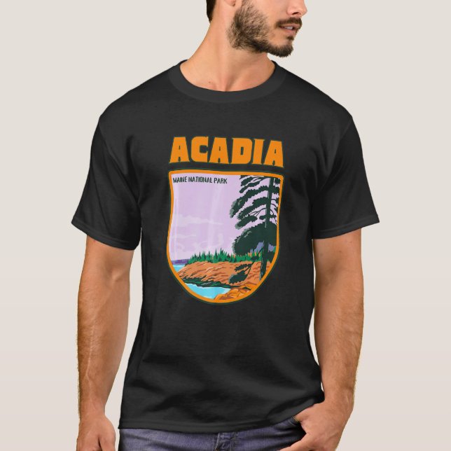 Acadia National Park   T Shirt (Framsida)
