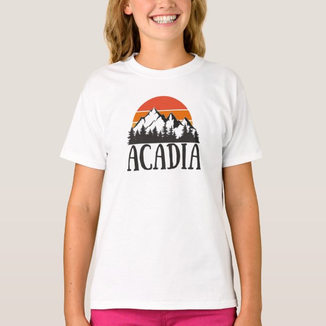 ACADIA NATIONAL PARK T SHIRT (Framsida)