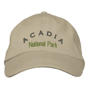 AcadIa nationalpark Broderad Keps