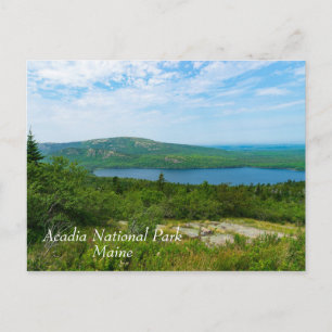 Acadia nationalpark i Maine Vykort