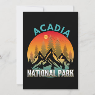 Acadia nationalpark inbjudningar