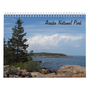 Acadia nationalpark kalender