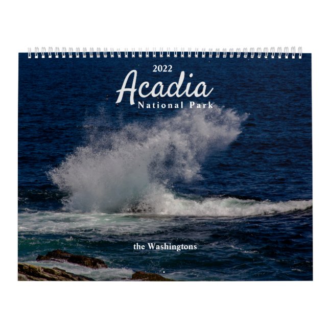 Acadia nationalpark kalender (Omslag)