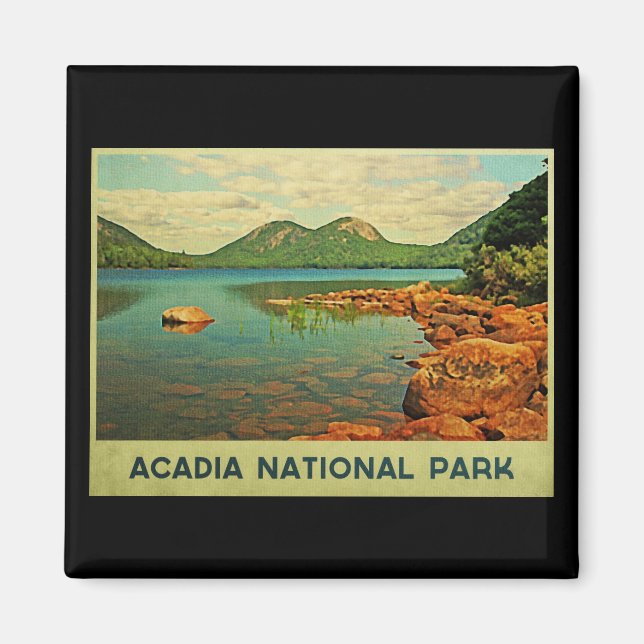 Acadia nationalpark magnet (Framsidan)