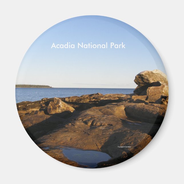 Acadia nationalpark magnet (Framsidan)