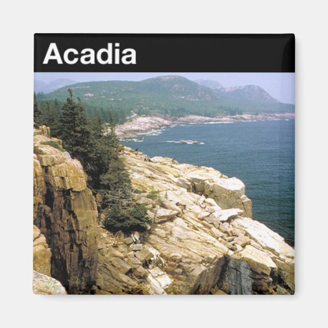 Acadia nationalpark magnet (Framsidan)