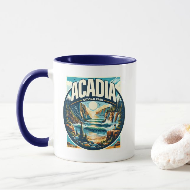 Acadia nationalpark Maine Mugg (Med munk)