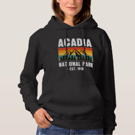 Acadia nationalpark, Maine Retro Vintage T Shirt