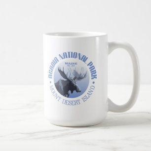 Acadia nationalpark (moose) kaffemugg