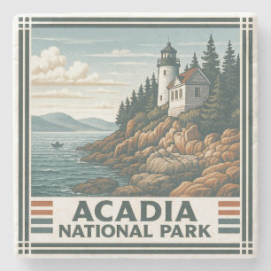 Acadia nationalpark stenunderlägg