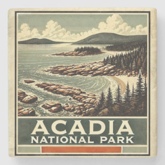 Acadia nationalpark stenunderlägg