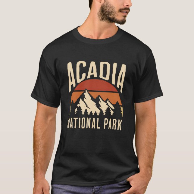 Acadia nationalpark t shirt (Framsida)