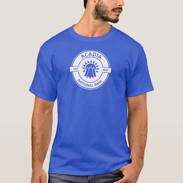 Acadia nationalpark t shirt (Framsida)