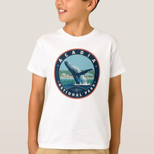 Acadia nationalpark t shirt (Framsida)