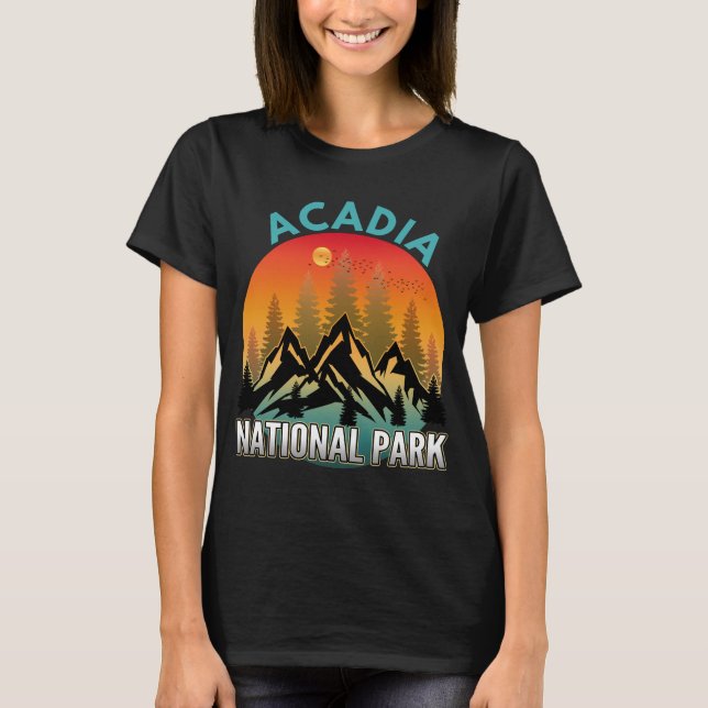 Acadia nationalpark t shirt (Framsida)