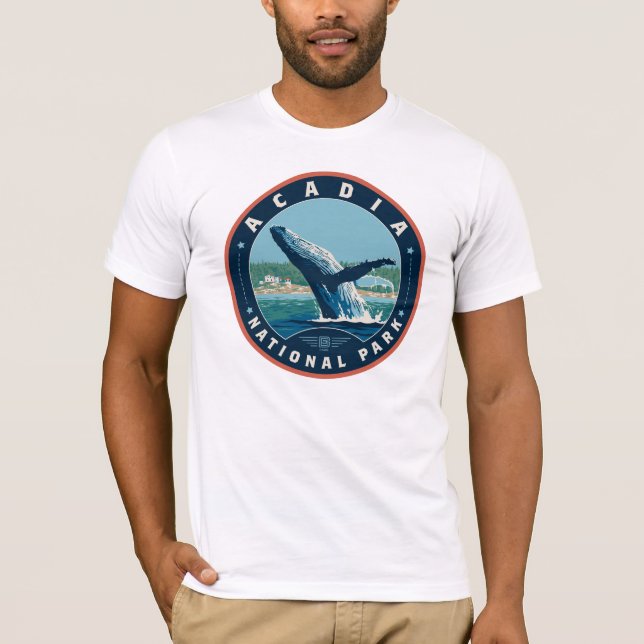 Acadia nationalpark t shirt (Framsida)