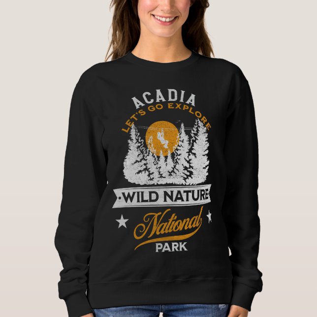 Acadia nationalpark t shirt (Framsida)