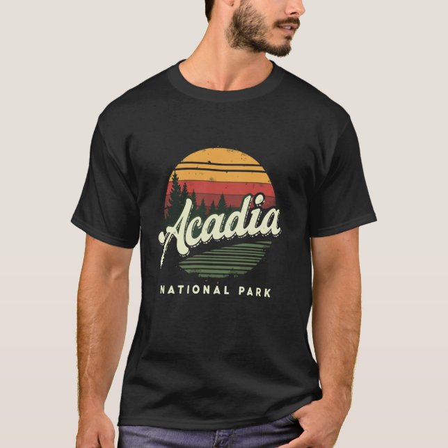 Acadia nationalpark t shirt (Framsida)