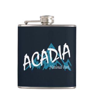 Acadia nationalparksbergen fickplunta