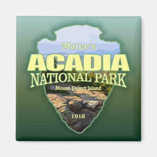 Acadia NP (pilhuvud) Magnet